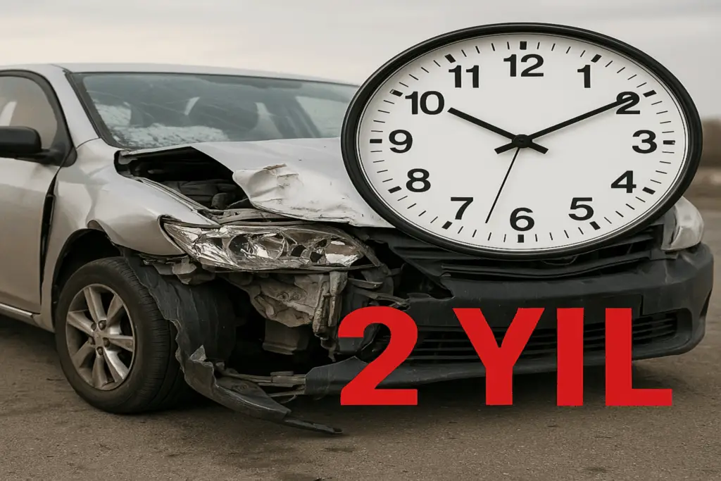 2025 Araç Değer Kaybı Tazminatında Zamanaşımı ve Yasal Süreler